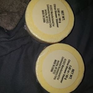 Citrus scent shower steamers